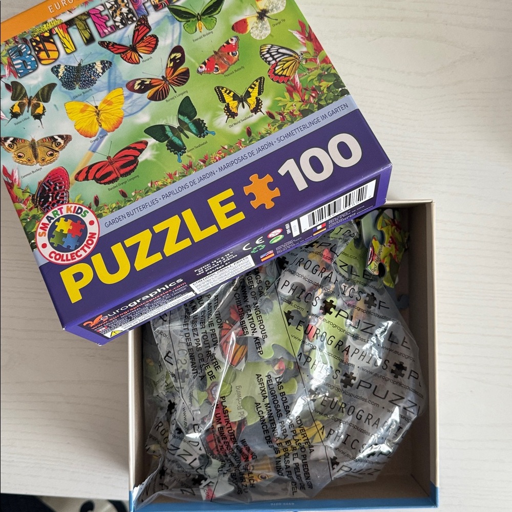 Butterfly Puzzle - 100 Pieces